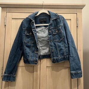 Banana Republic Cropped Denim Jacket Size XS